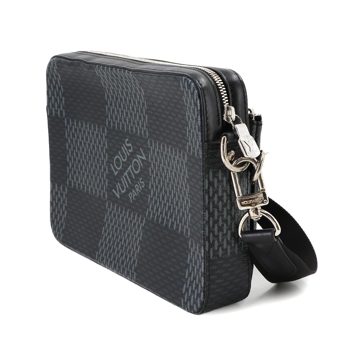 Damier Graphite 3D Trio Messenger Shoulder Bag N50017