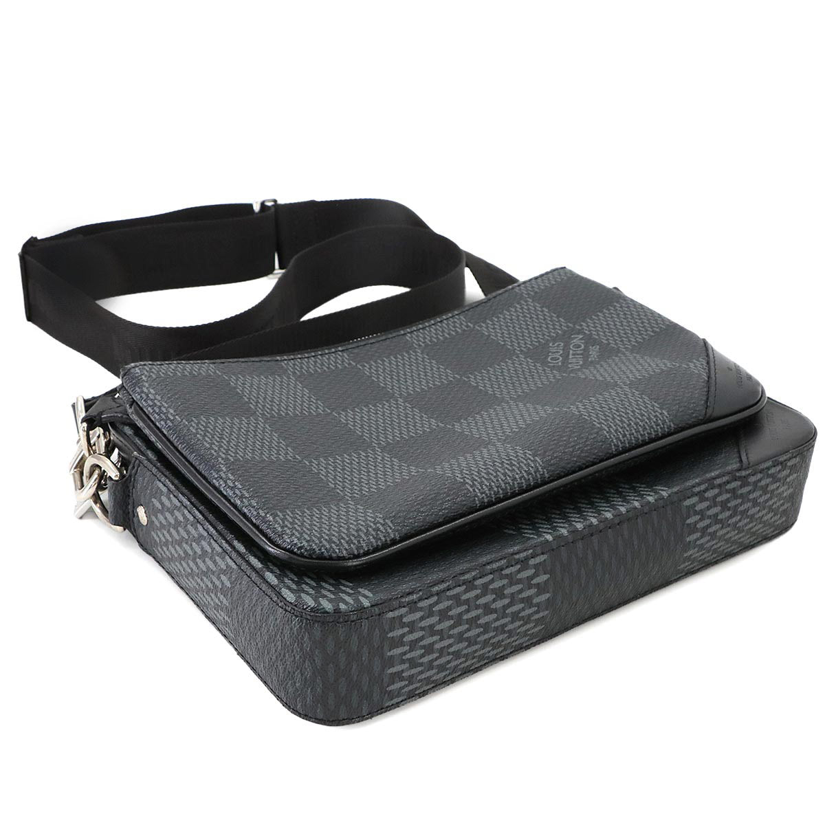 Damier Graphite 3D Trio Messenger Shoulder Bag N50017