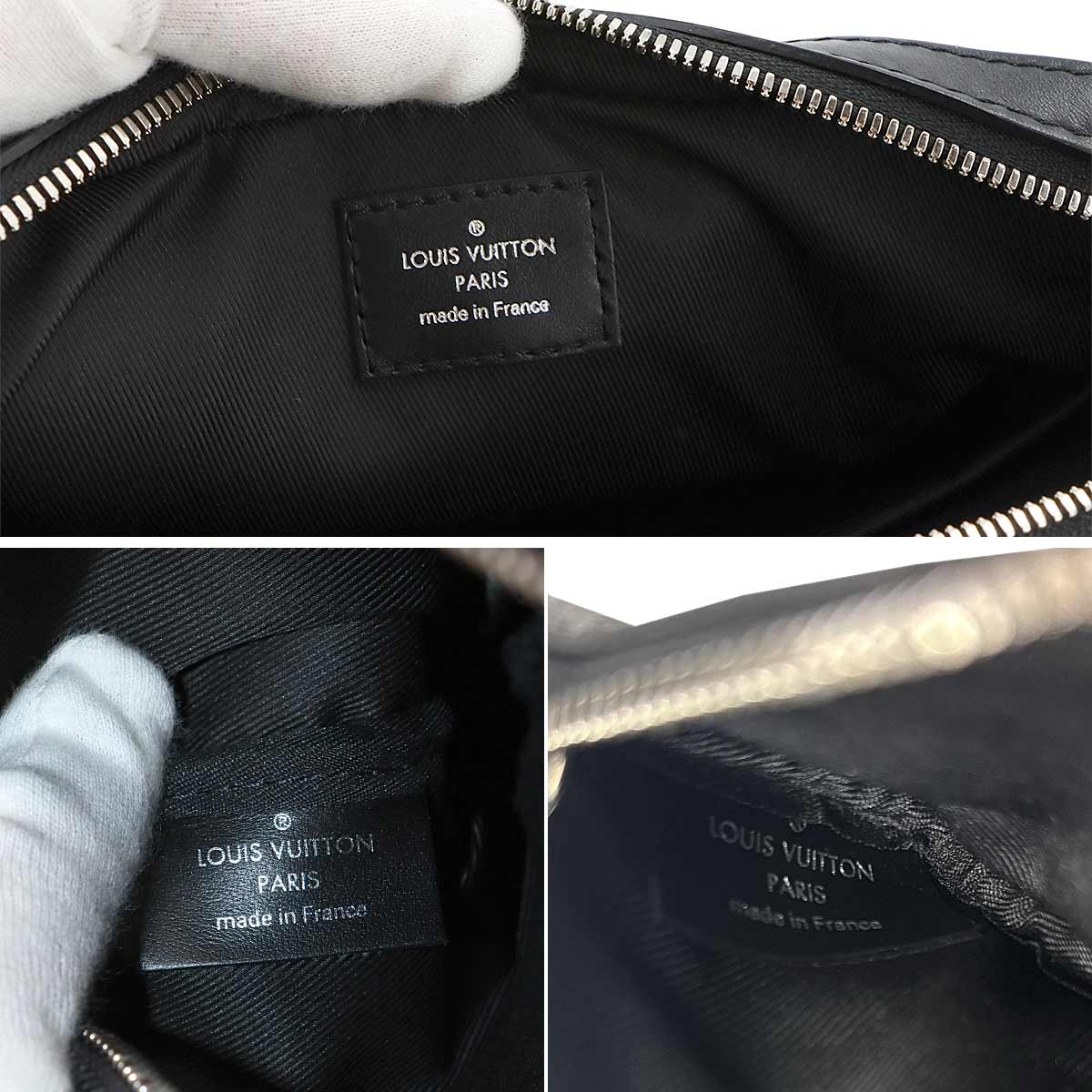 Damier Graphite 3D Trio Messenger Shoulder Bag N50017