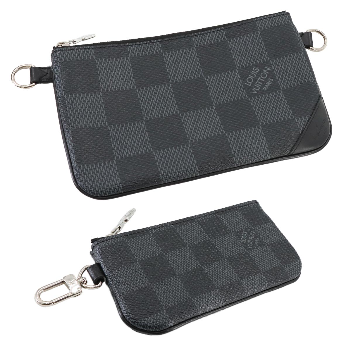 Damier Graphite 3D Trio Messenger Shoulder Bag N50017