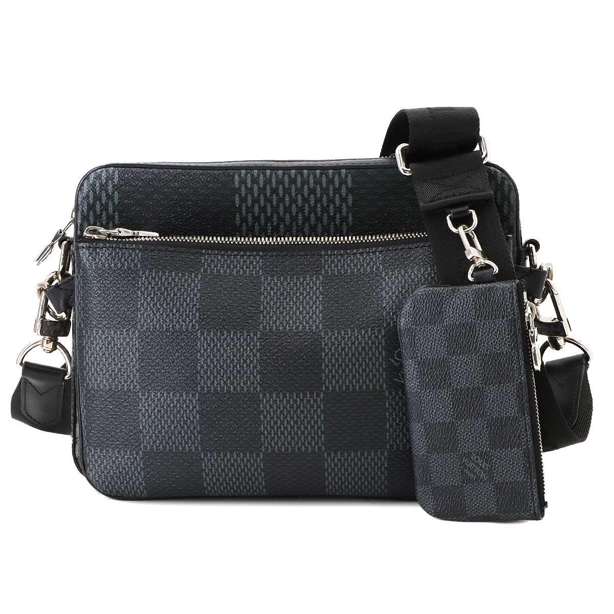 Damier Graphite 3D Trio Messenger Shoulder Bag N50017