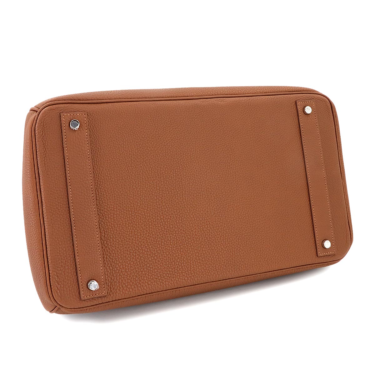 Haut a Courroies 40 Coup de Soleil Togo Gold Hand Bag W