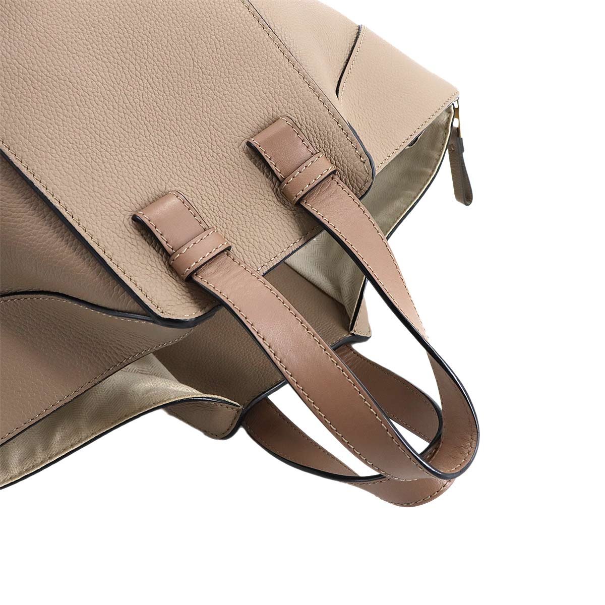 Hammock Small 2way Hand Shoulder Bag Leather Beige A538S35X51