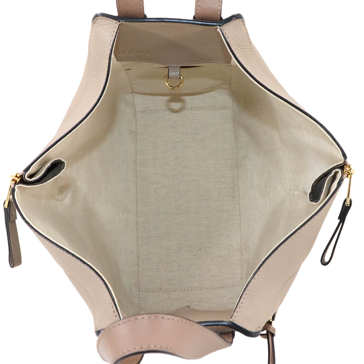 Hammock Small 2way Hand Shoulder Bag Leather Beige A538S35X51