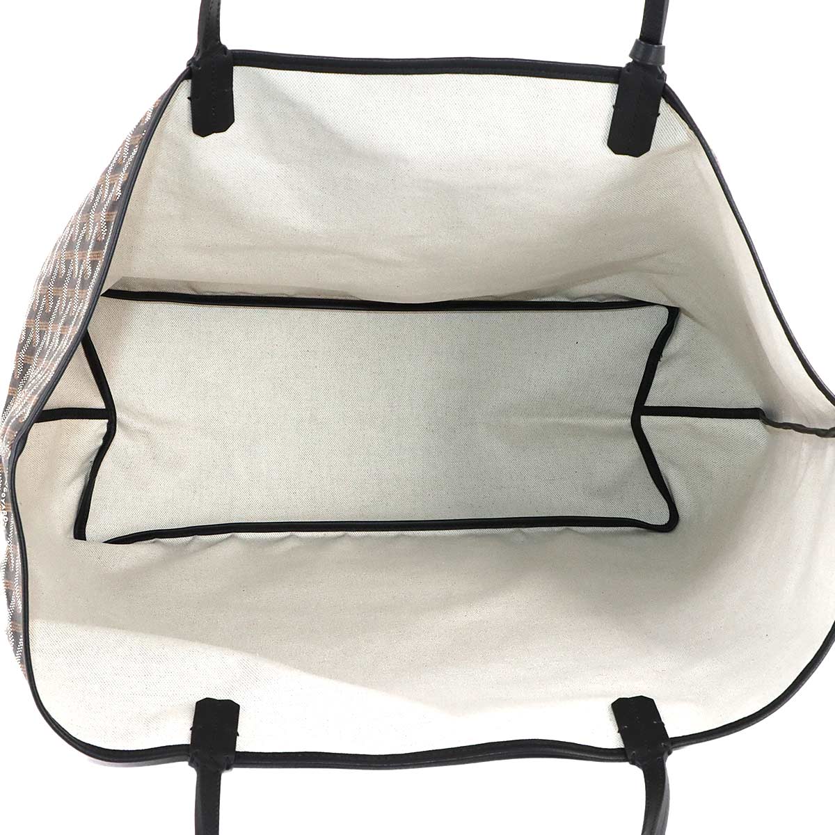 Saint Louis GM Tote Bag PVC Leather Black Unisex