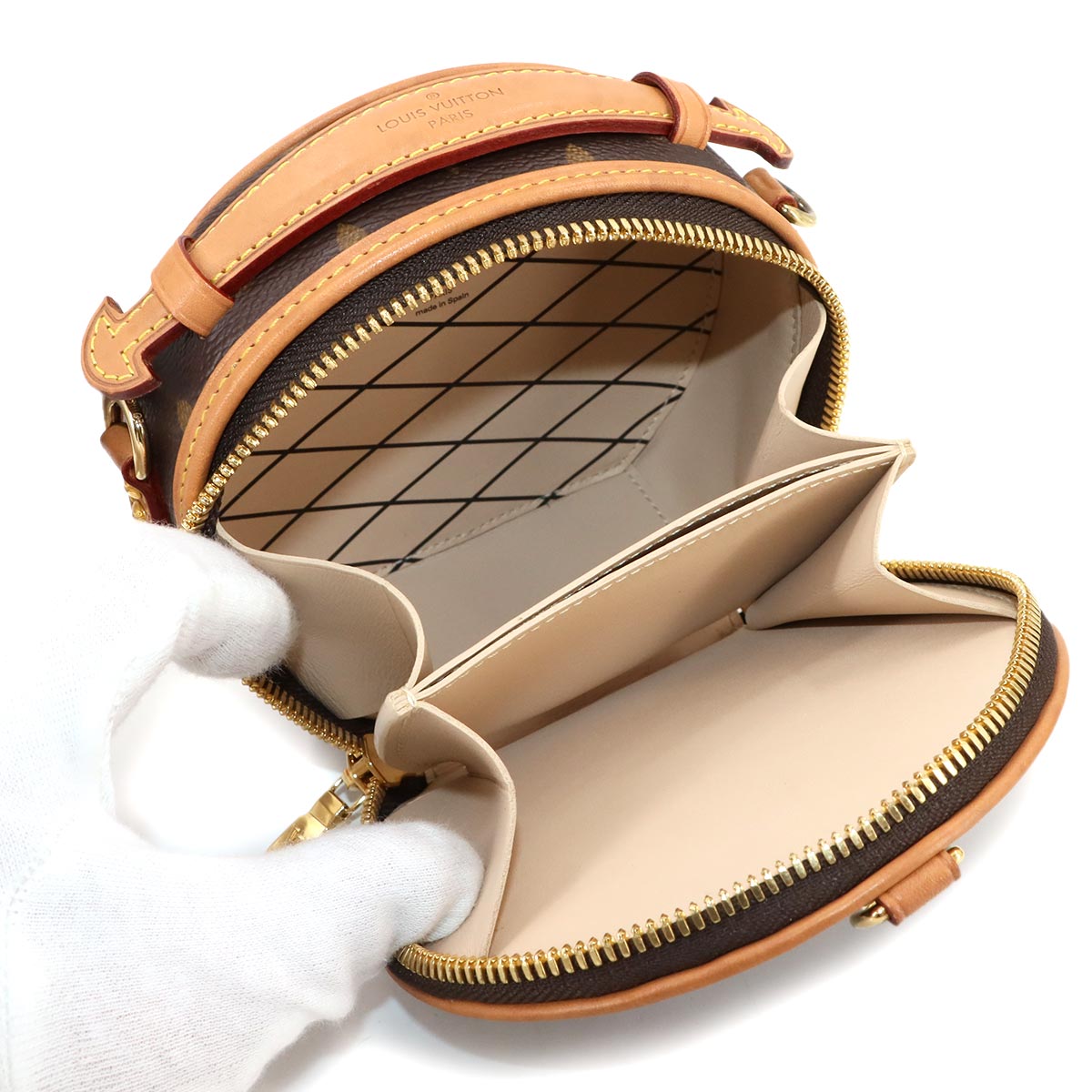 Monogram Mini Boite Chapeau Hand Shoulder Bag M44699