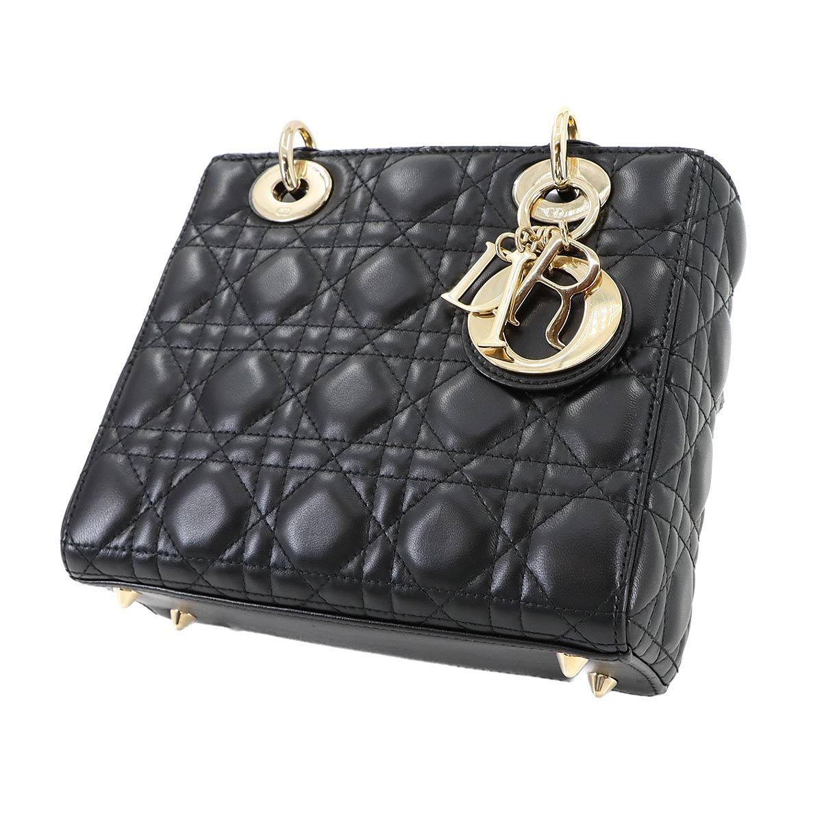 Lady Dior My ABCDior Small Hand Shoulder Bag Leather