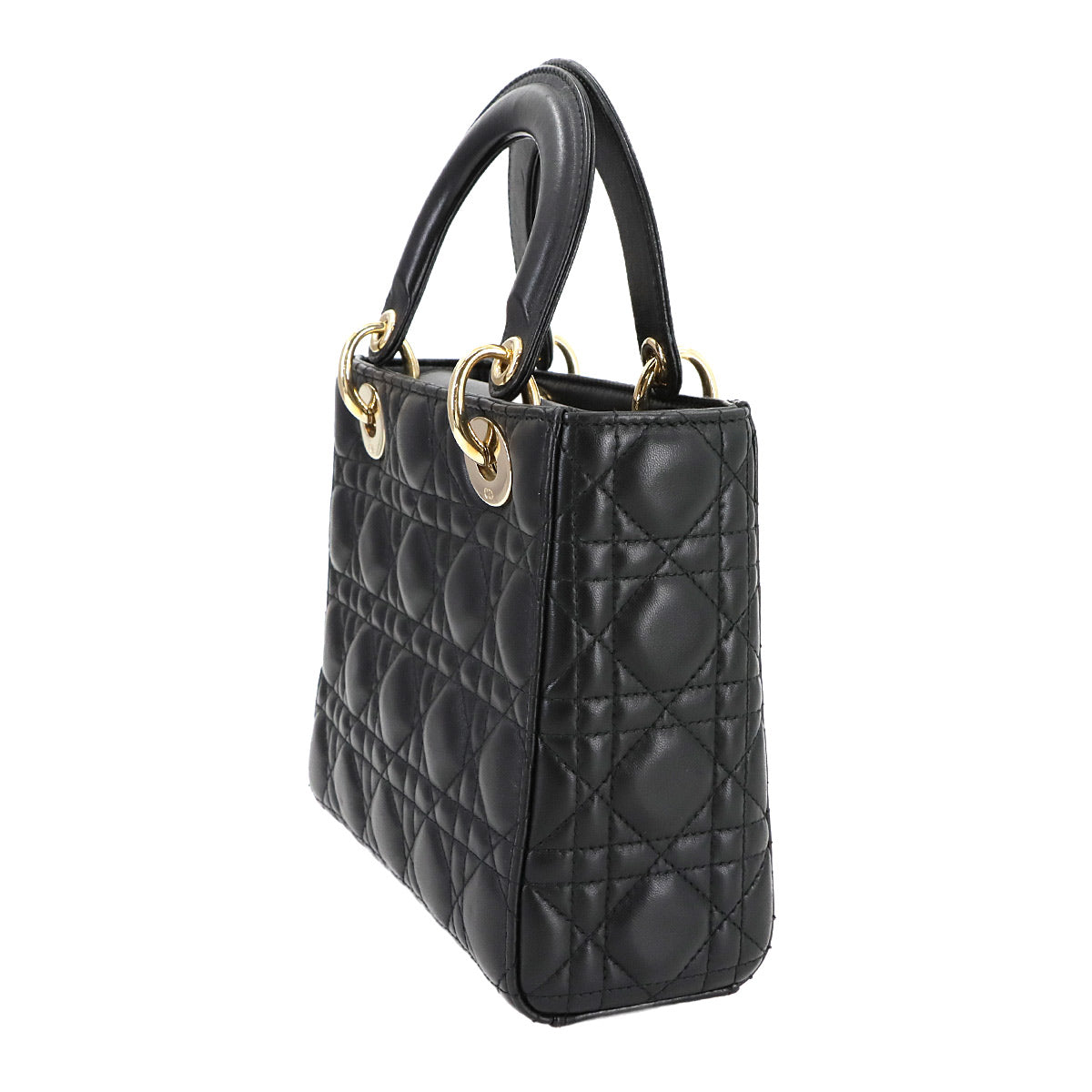 Lady Dior My ABCDior Small Hand Shoulder Bag Leather