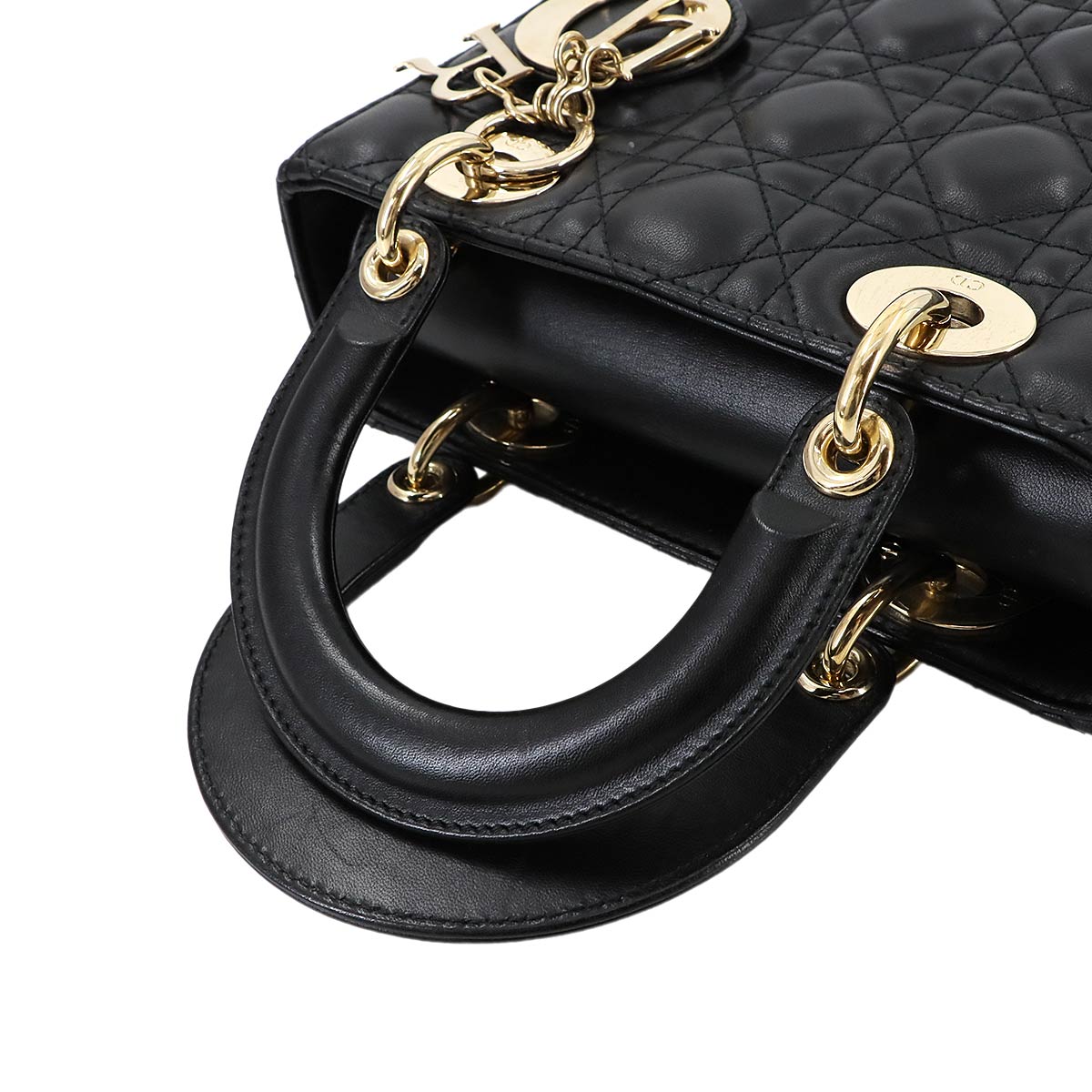 Lady Dior My ABCDior Small Hand Shoulder Bag Leather