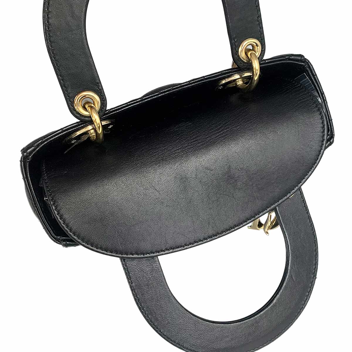 Lady Dior My ABCDior Small Hand Shoulder Bag Leather