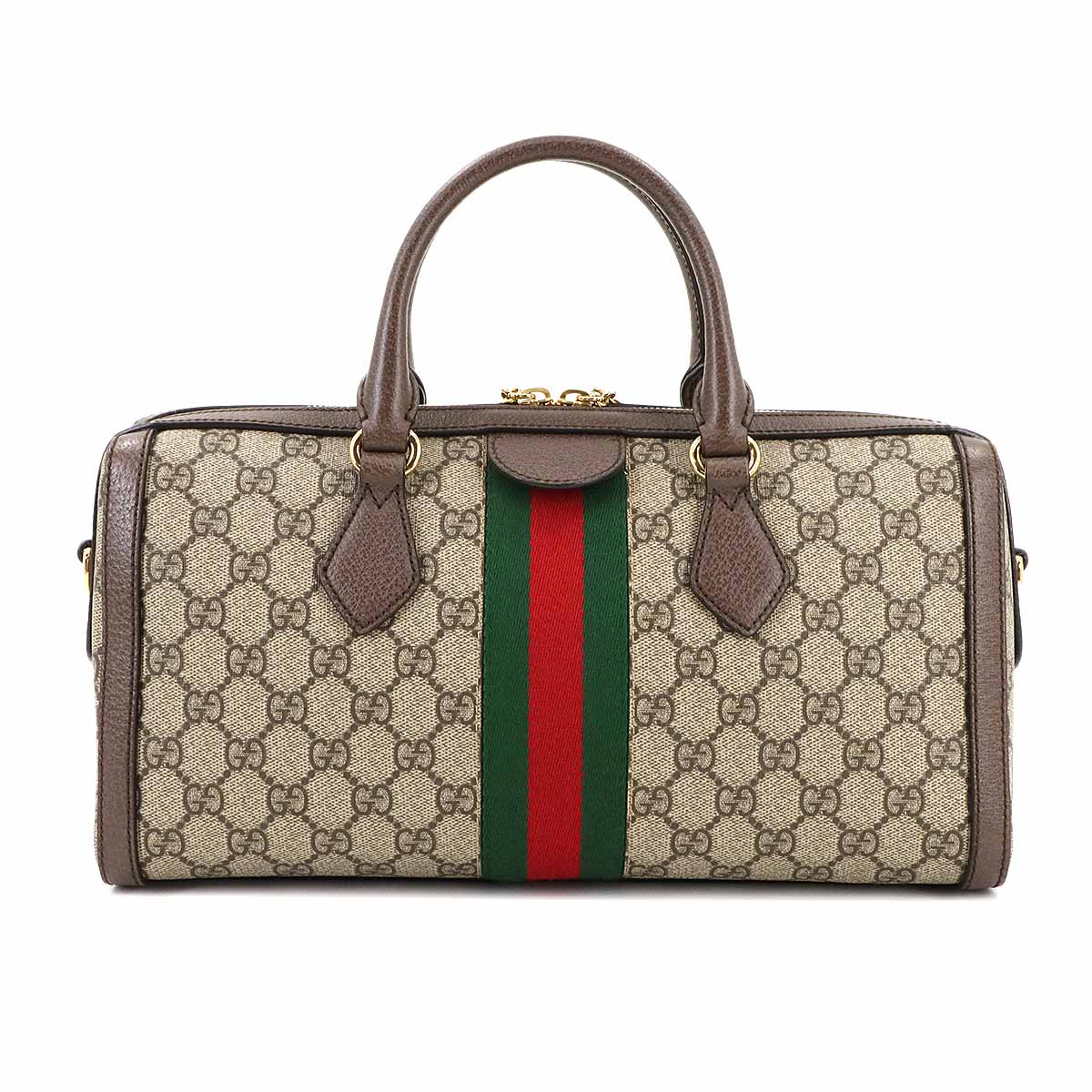 Ophidia GG Supreme 2way Hand Shoulder Bag Beige Brown 524532