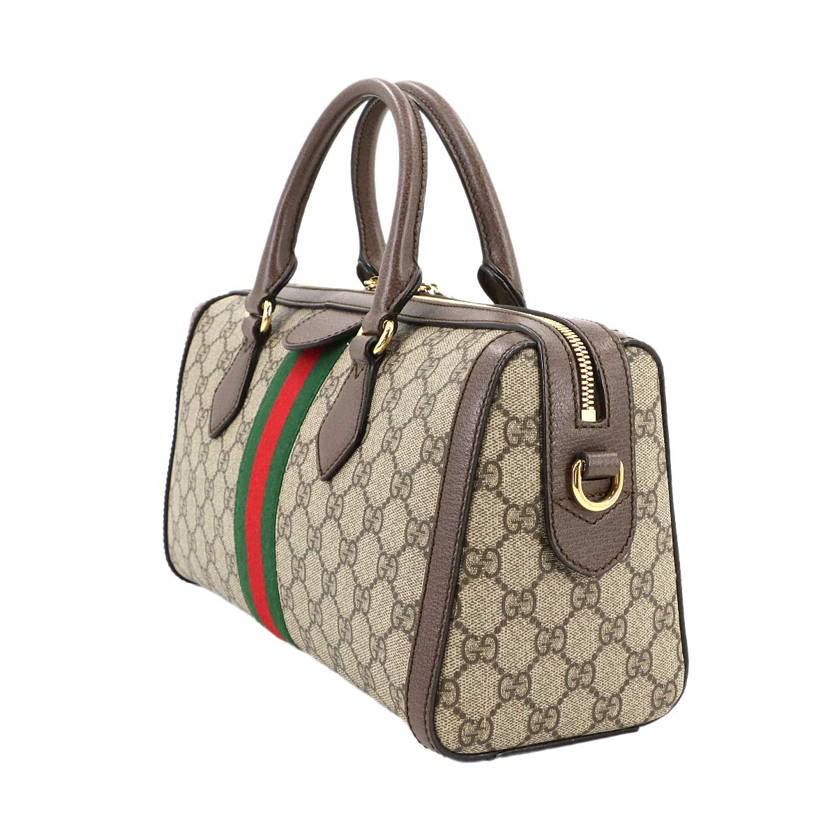 Ophidia GG Supreme 2way Hand Shoulder Bag Beige Brown 524532
