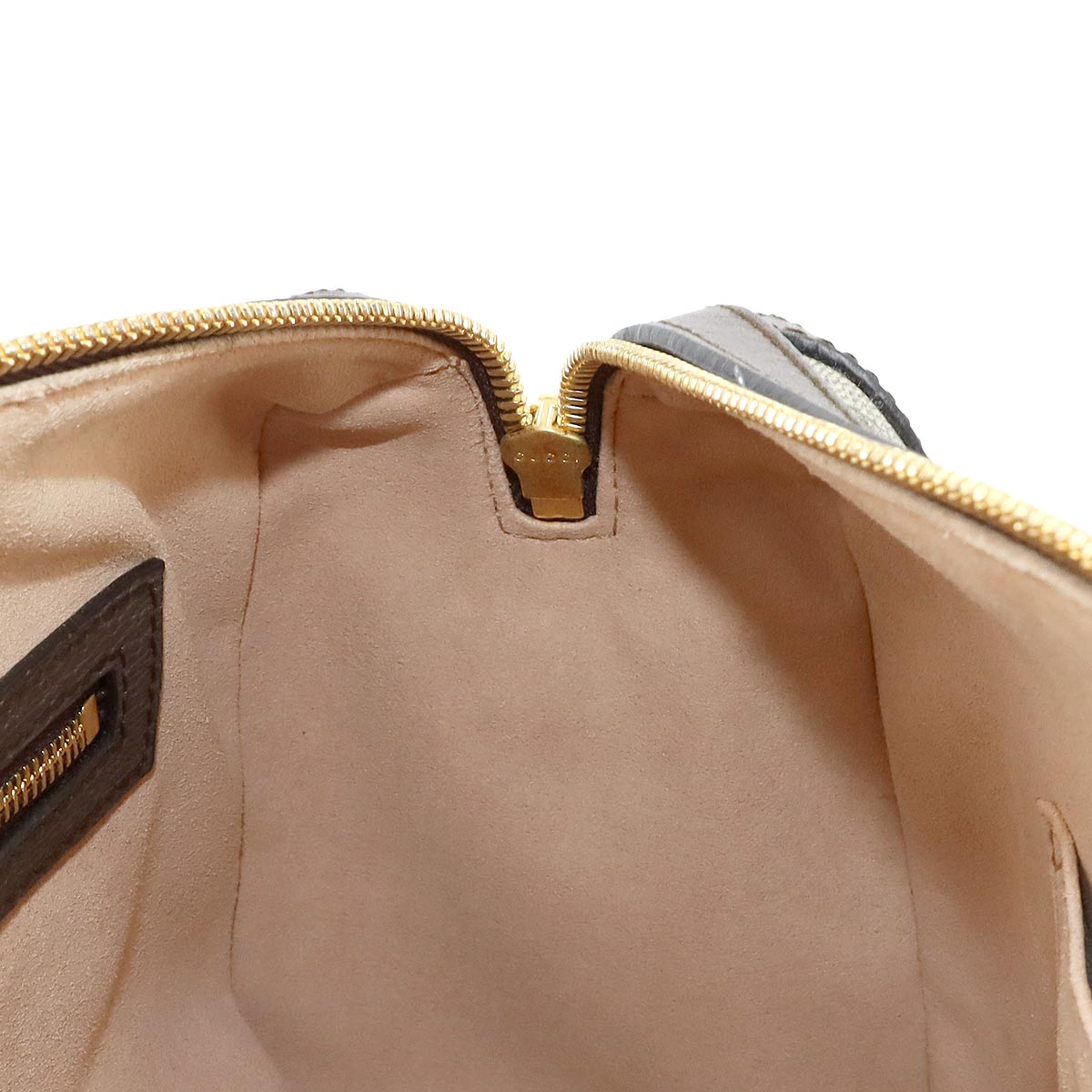 Ophidia GG Supreme 2way Hand Shoulder Bag Beige Brown 524532