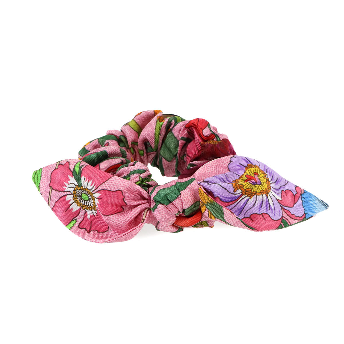 Set Flora Web Scrunchie Silk Pink 765564 Hair Accessory