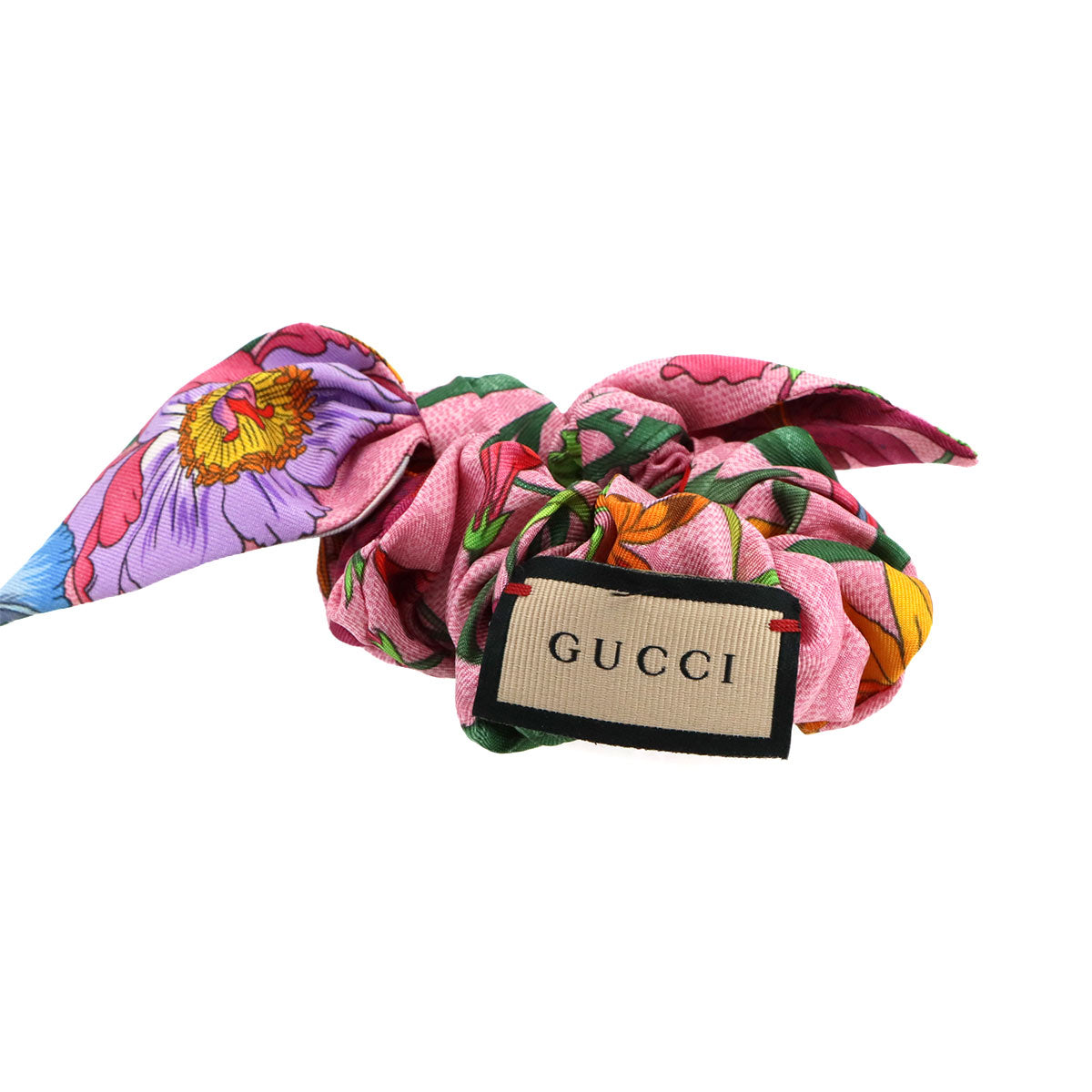 Set Flora Web Scrunchie Silk Pink 765564 Hair Accessory