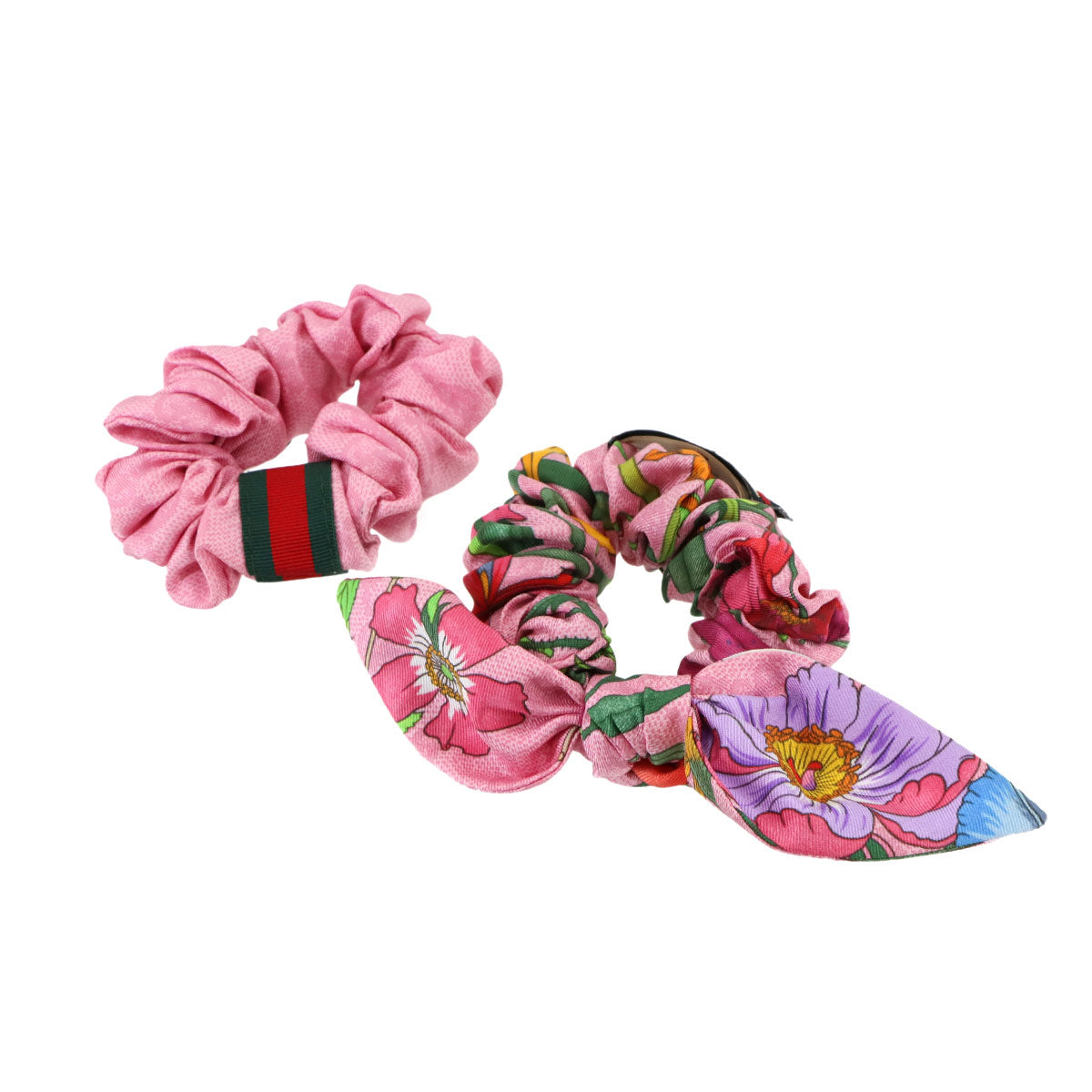 Set Flora Web Scrunchie Silk Pink 765564 Hair Accessory