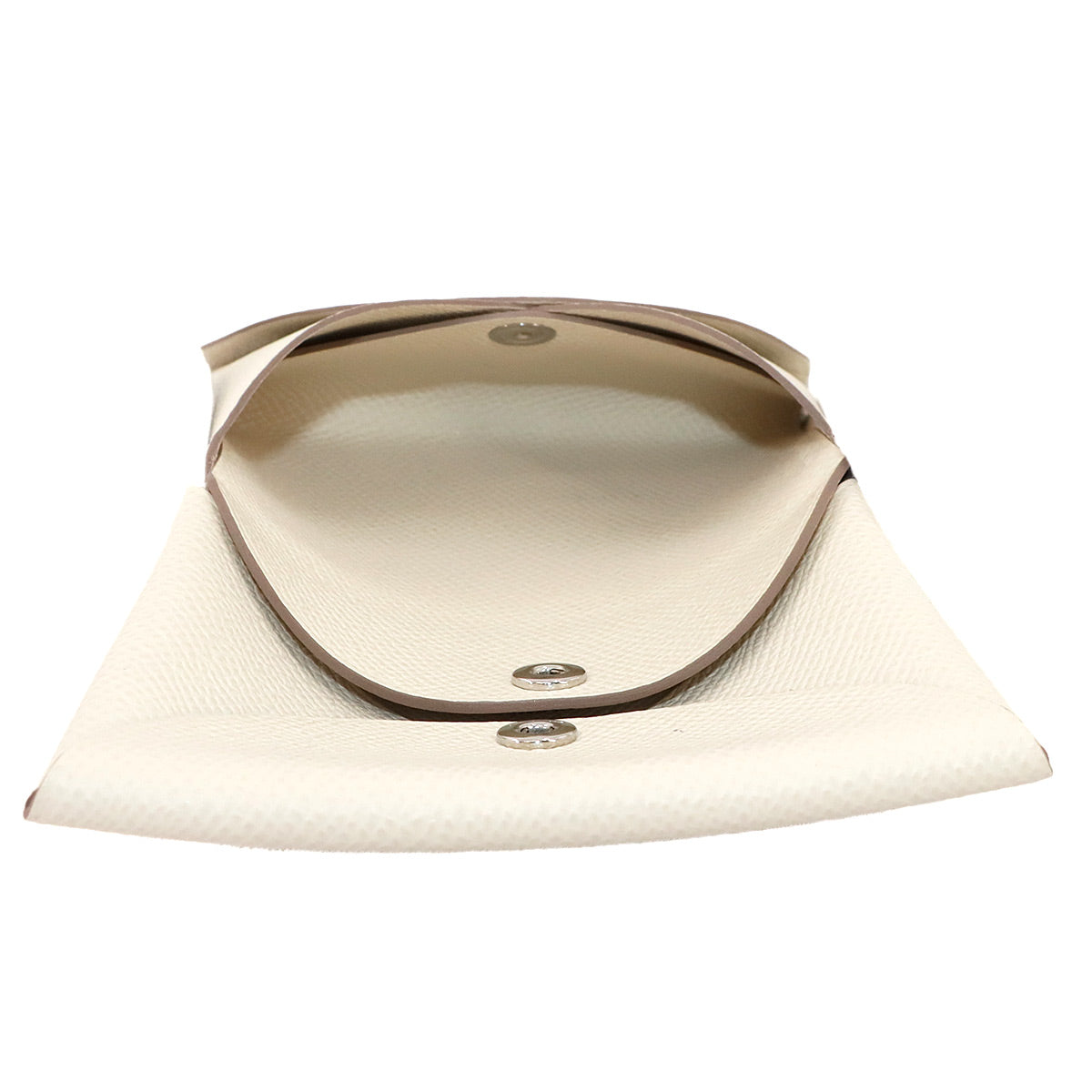 Calvi Duo Card Case Epsom Craie W