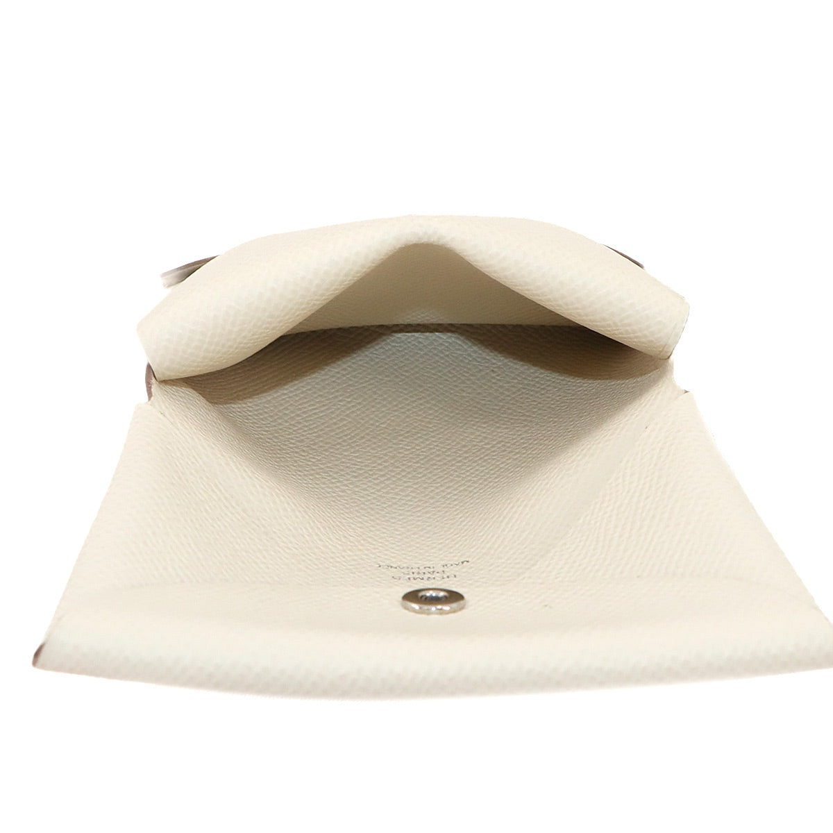 Calvi Duo Card Case Epsom Craie W