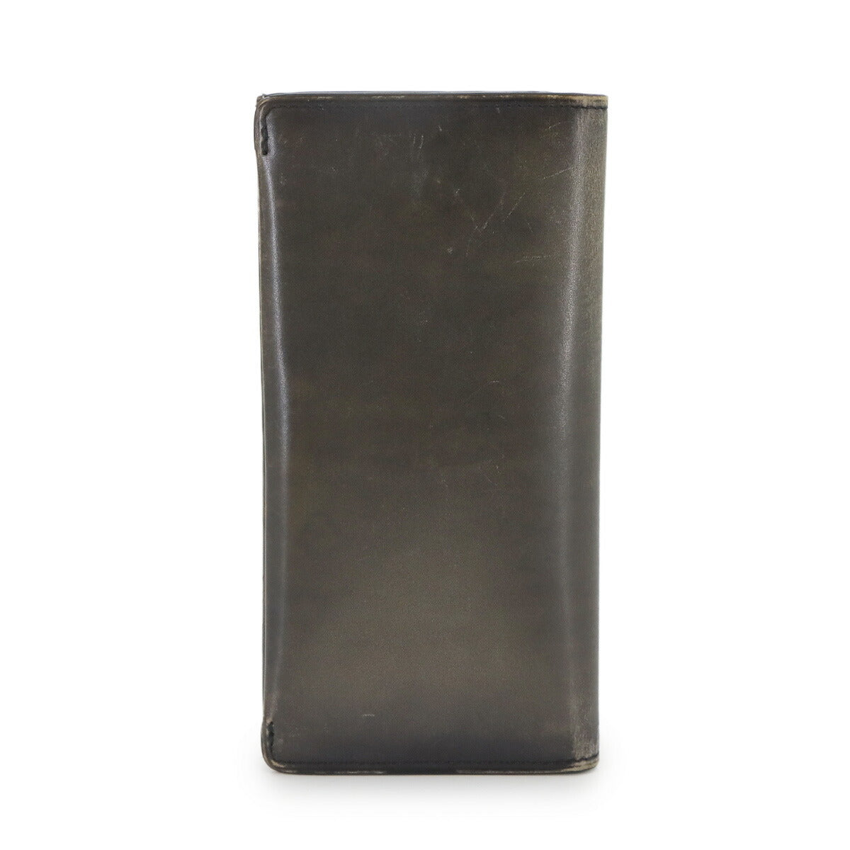 Calligraphy Espas Yen Scritto Long Wallet Leather Brown