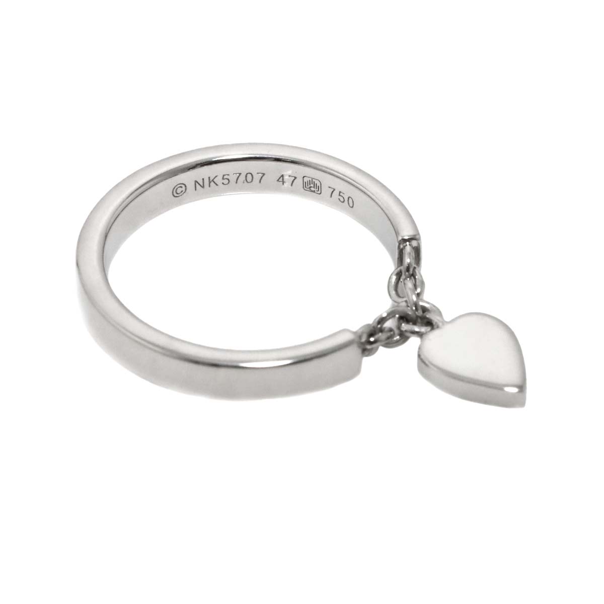 Monamour Diamond Ring 18K White Gold 750 Size47 4(US)