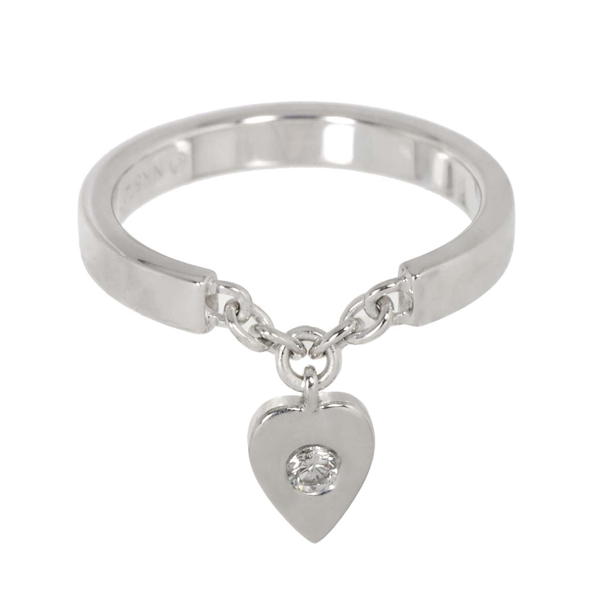 Monamour Diamond Ring 18K White Gold 750 Size47 4(US)