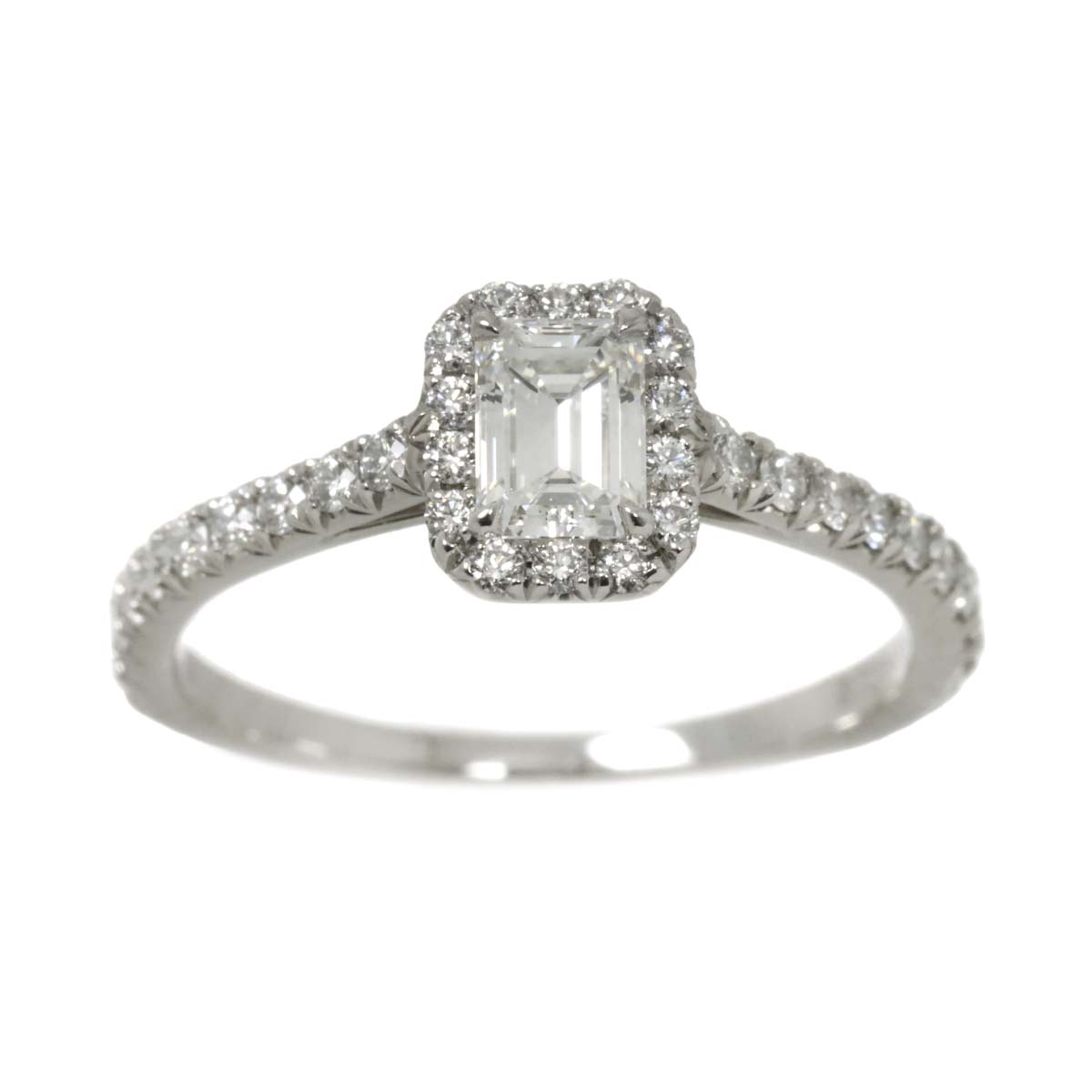 Diamond 0.33ct G/VVS2 Ring Platinum Size4(US)