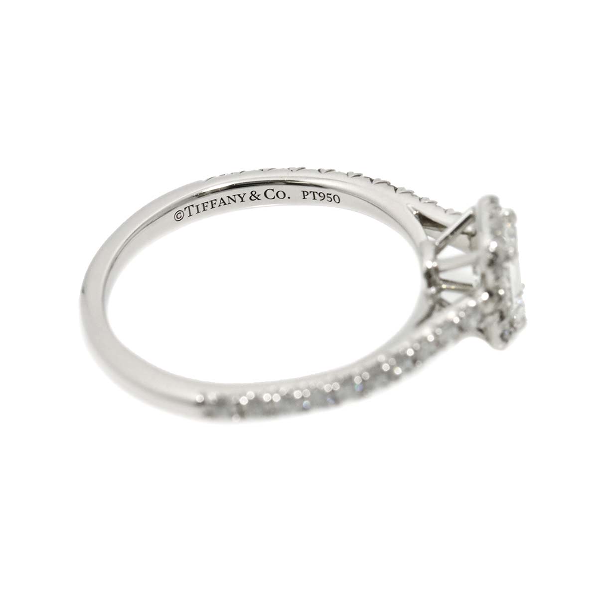 Diamond 0.33ct G/VVS2 Ring Platinum Size4(US)