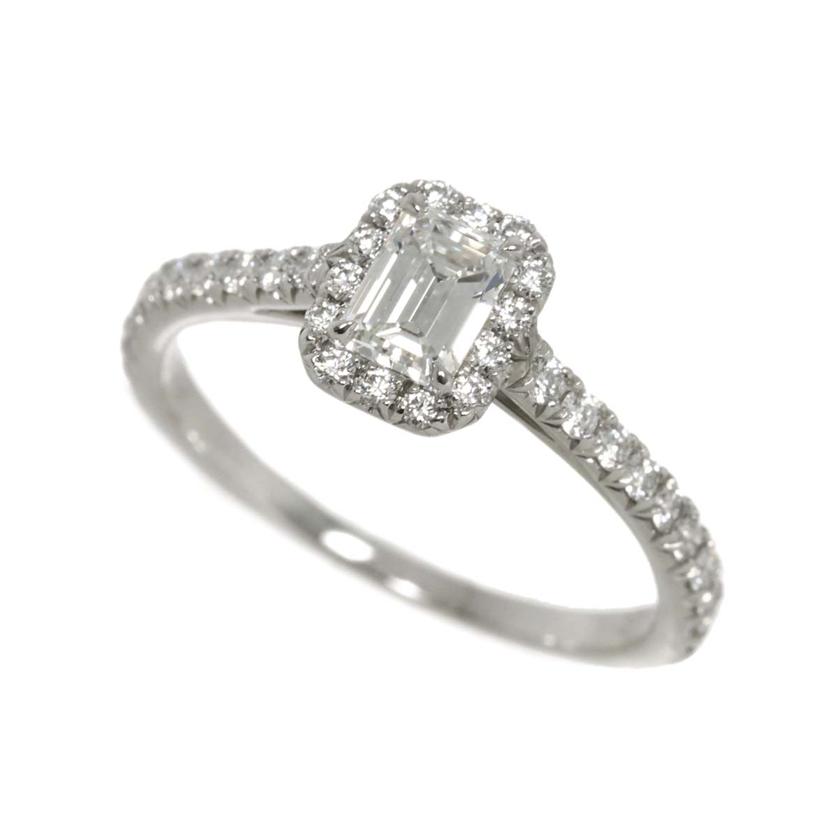Diamond 0.33ct G/VVS2 Ring Platinum Size4(US)