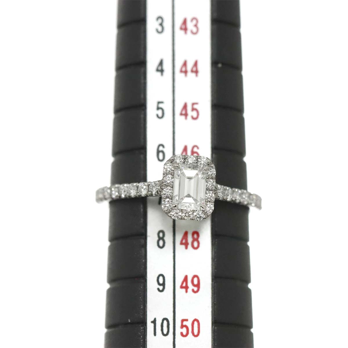 Diamond 0.33ct G/VVS2 Ring Platinum Size4(US)