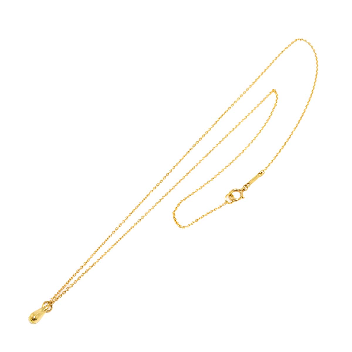 Teardrop Necklace 18K Yellow Gold 750