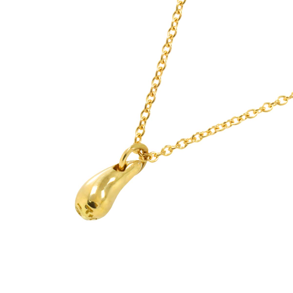 Teardrop Necklace 18K Yellow Gold 750