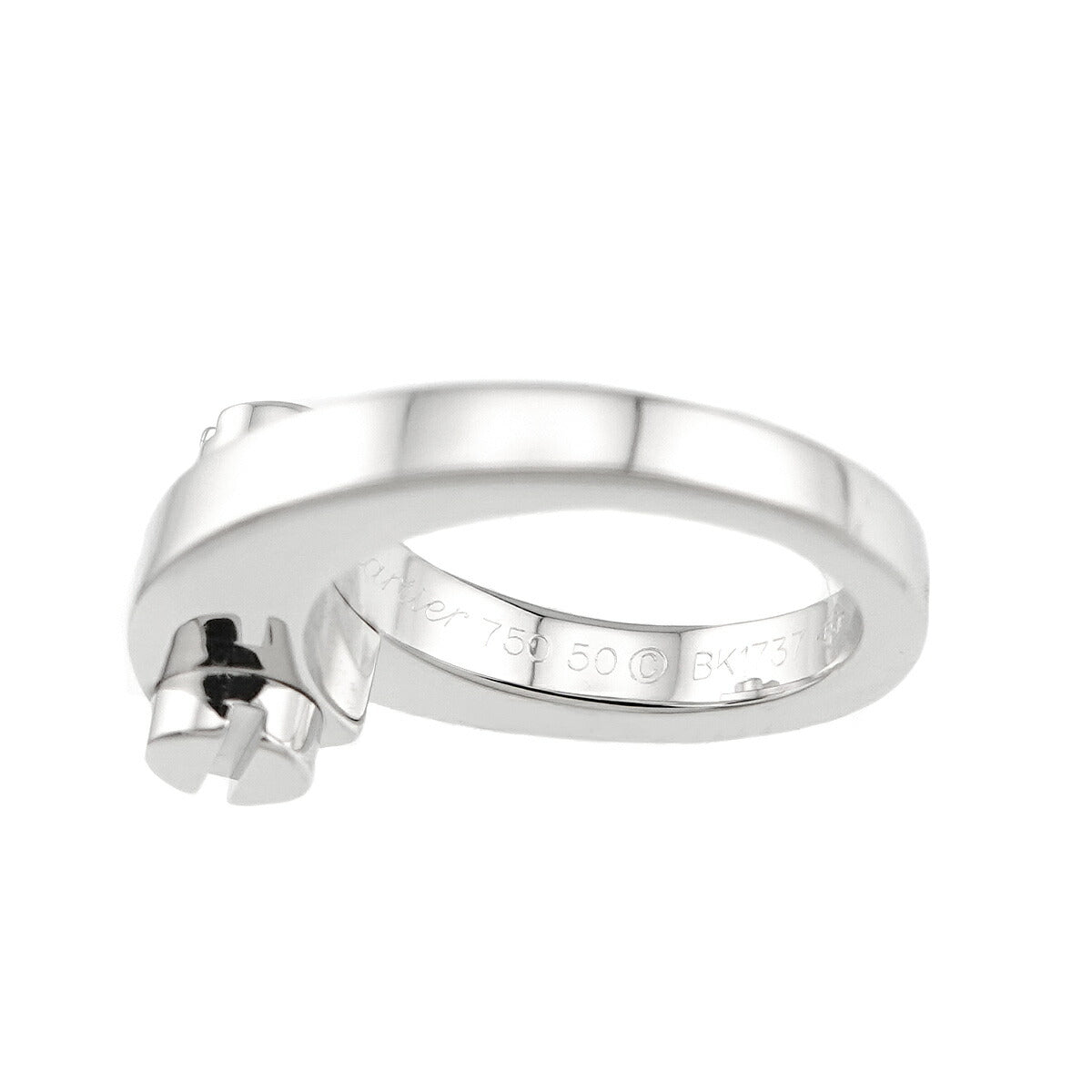 Menotte Ring 18K White Gold 750 size50 5.25(US)