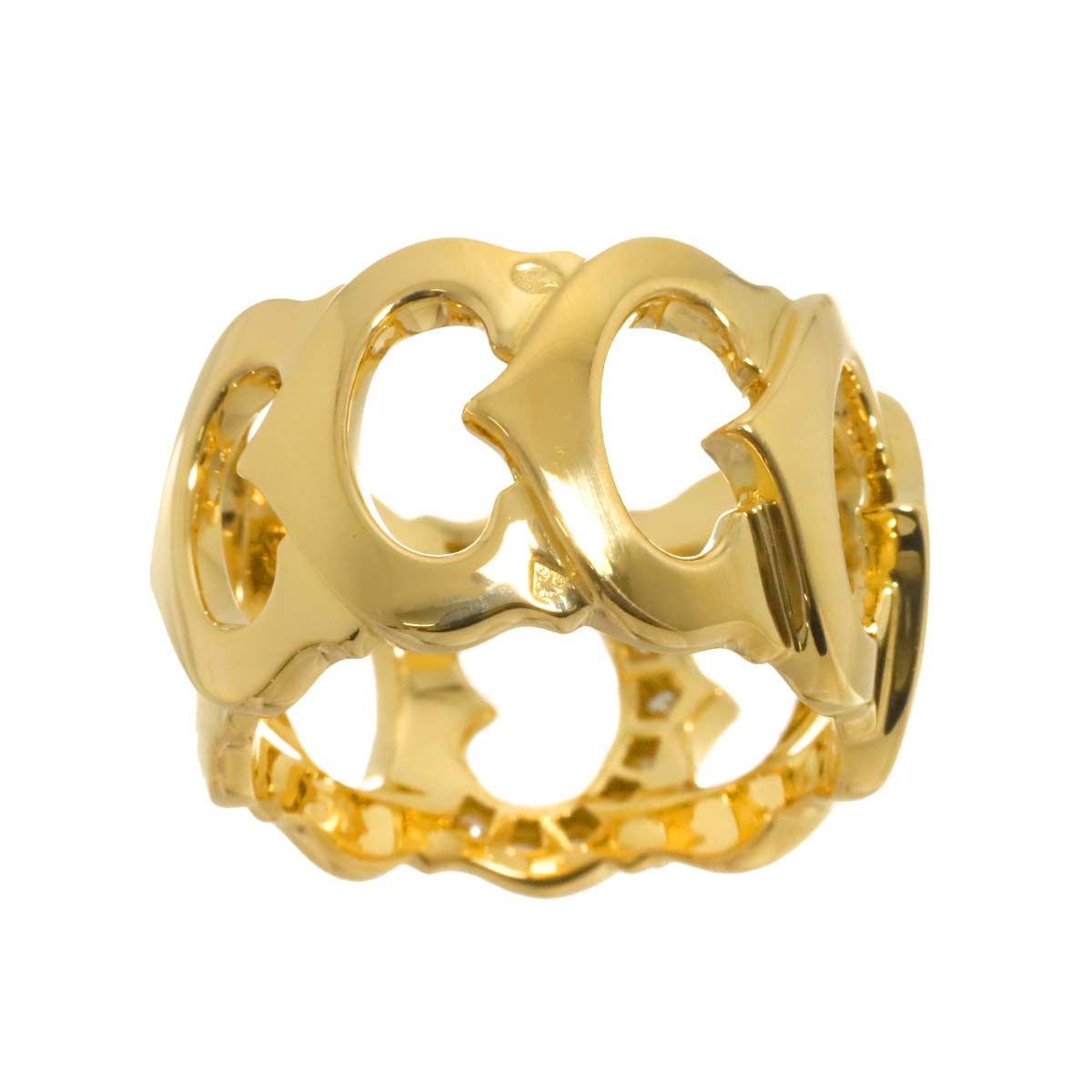 C de Diamond Ring 18K YG 750 size51 5.5-5.75(US) 90293381