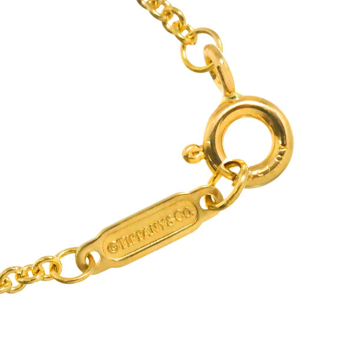 Chain Long Necklace 18K YG Yellow Gold 750