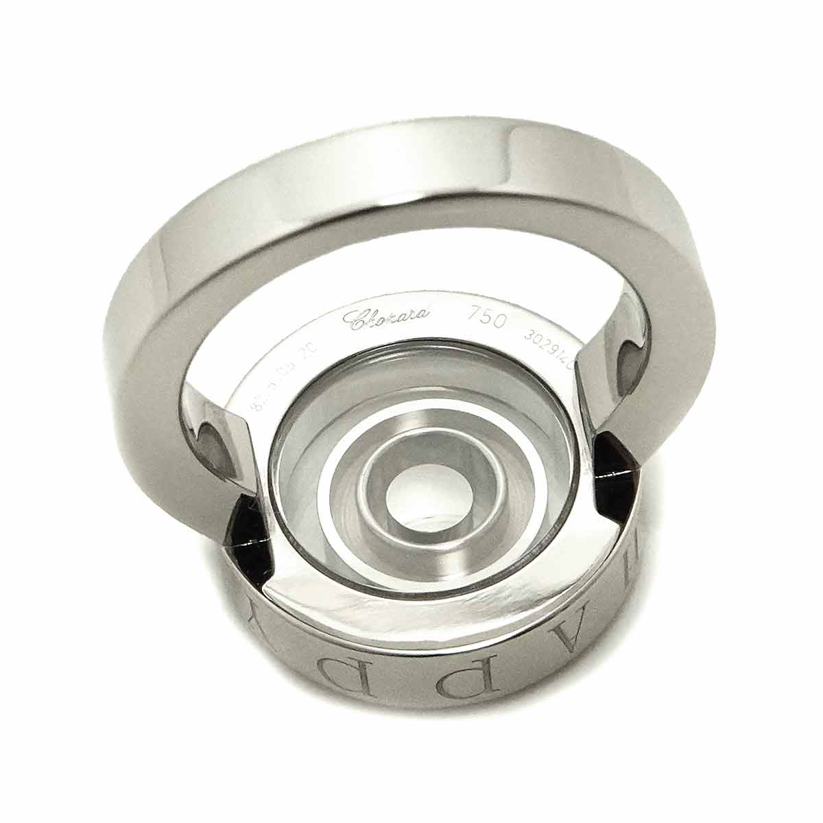 Happy Spirit Diamond Ring 18K WG 750 Size6.25-6.5(US)