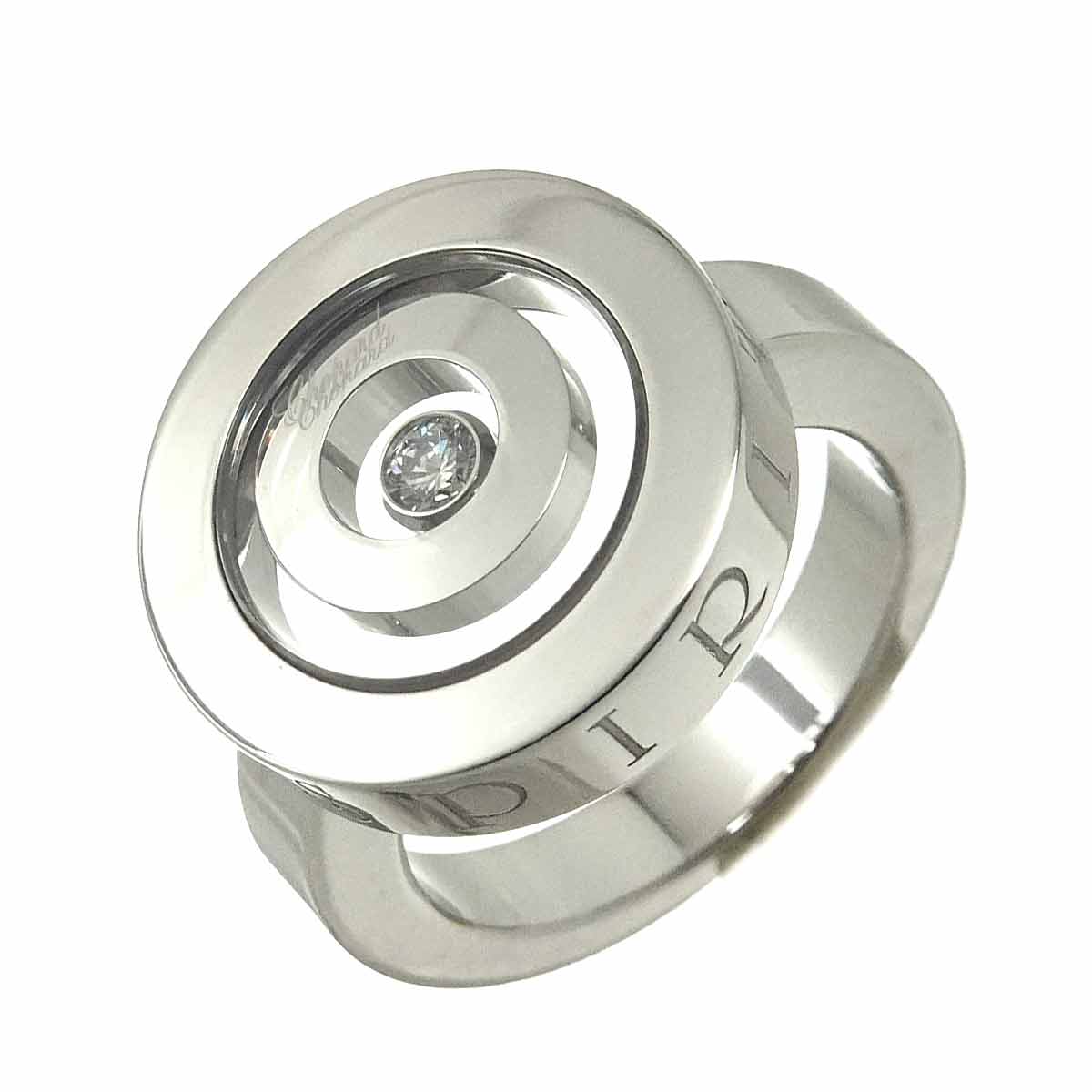 Happy Spirit Diamond Ring 18K WG 750 Size6.25-6.5(US)