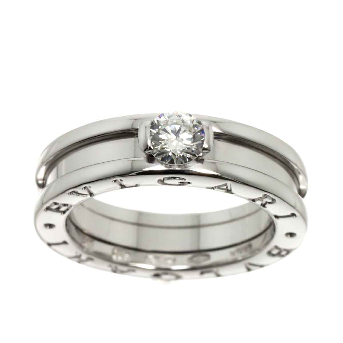 B-ZERO1 Diamond 0.31ct F/IF/VG Ring 18K WG size49 4.75-5(US)