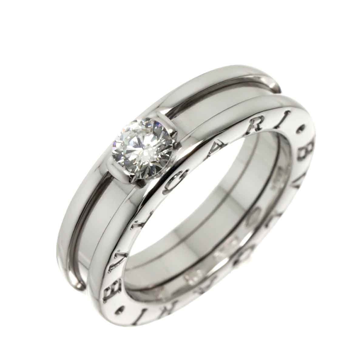 B-ZERO1 Diamond 0.31ct F/IF/VG Ring 18K WG size49 4.75-5(US)