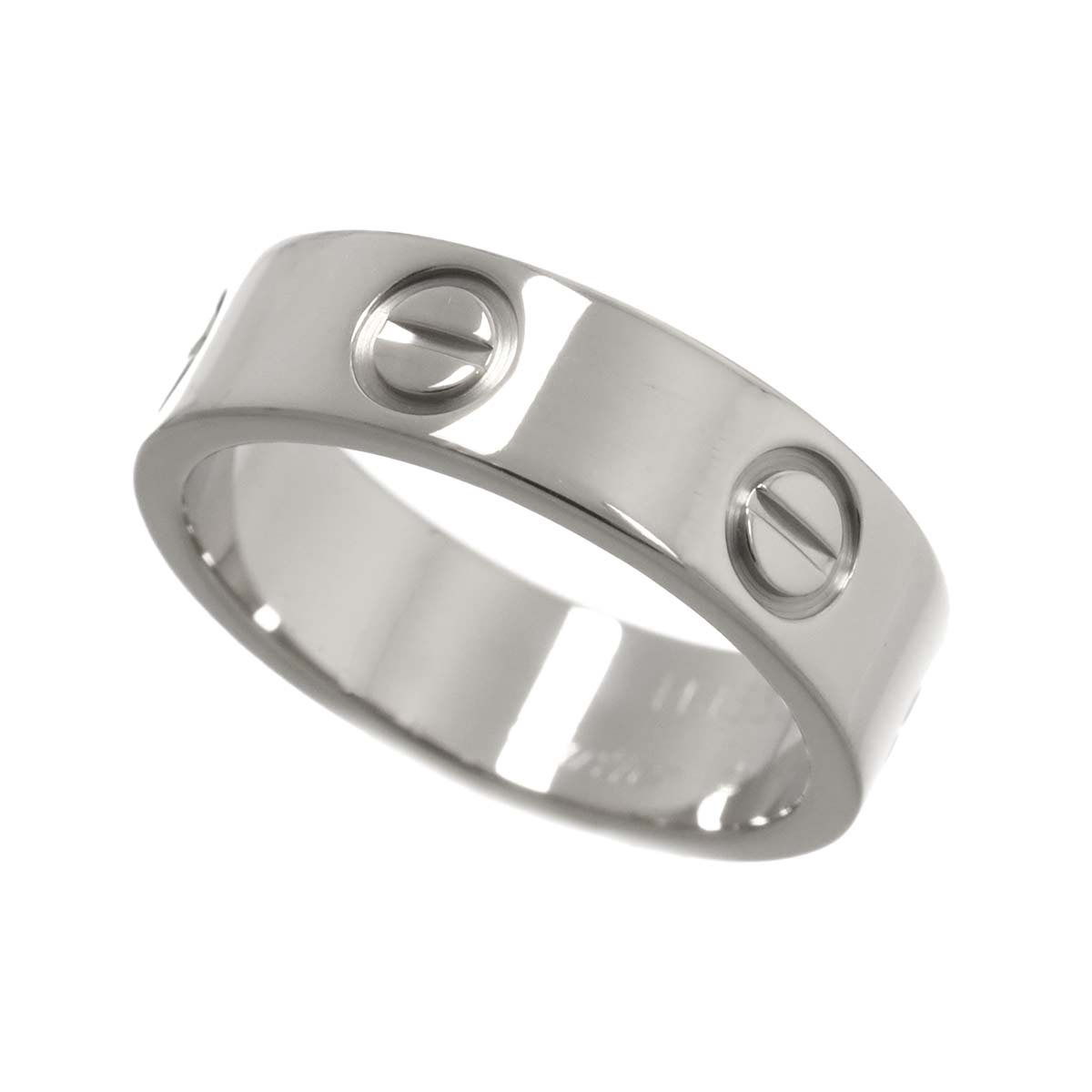 Love Ring 18K White Gold 750 size51 5.25(US)