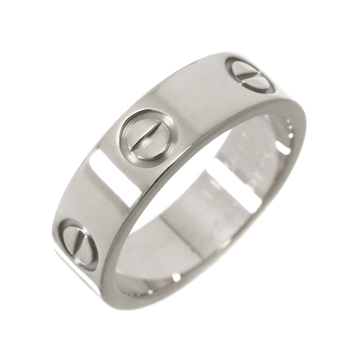 Love Ring 18K White Gold 750 size51 5.25(US)