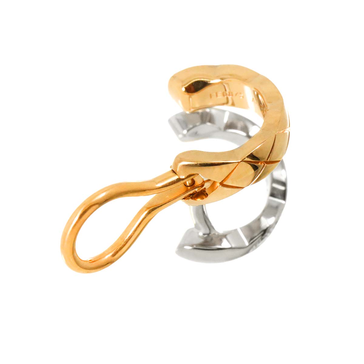 Coco Crush Diamond Earring Clip on 18K WG 750 One Piece only