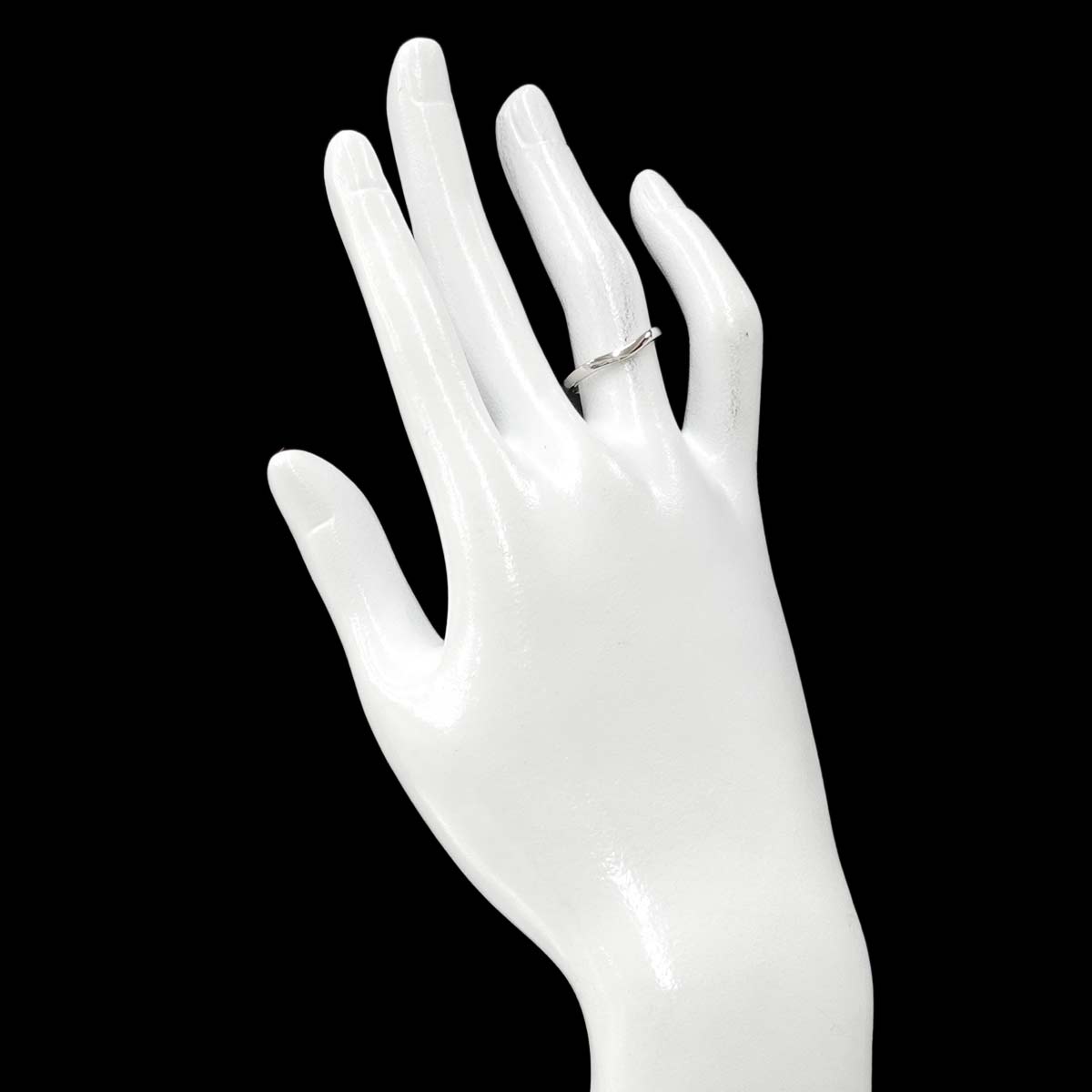 Ballerine curve Ring Platinum Size52 6(US)