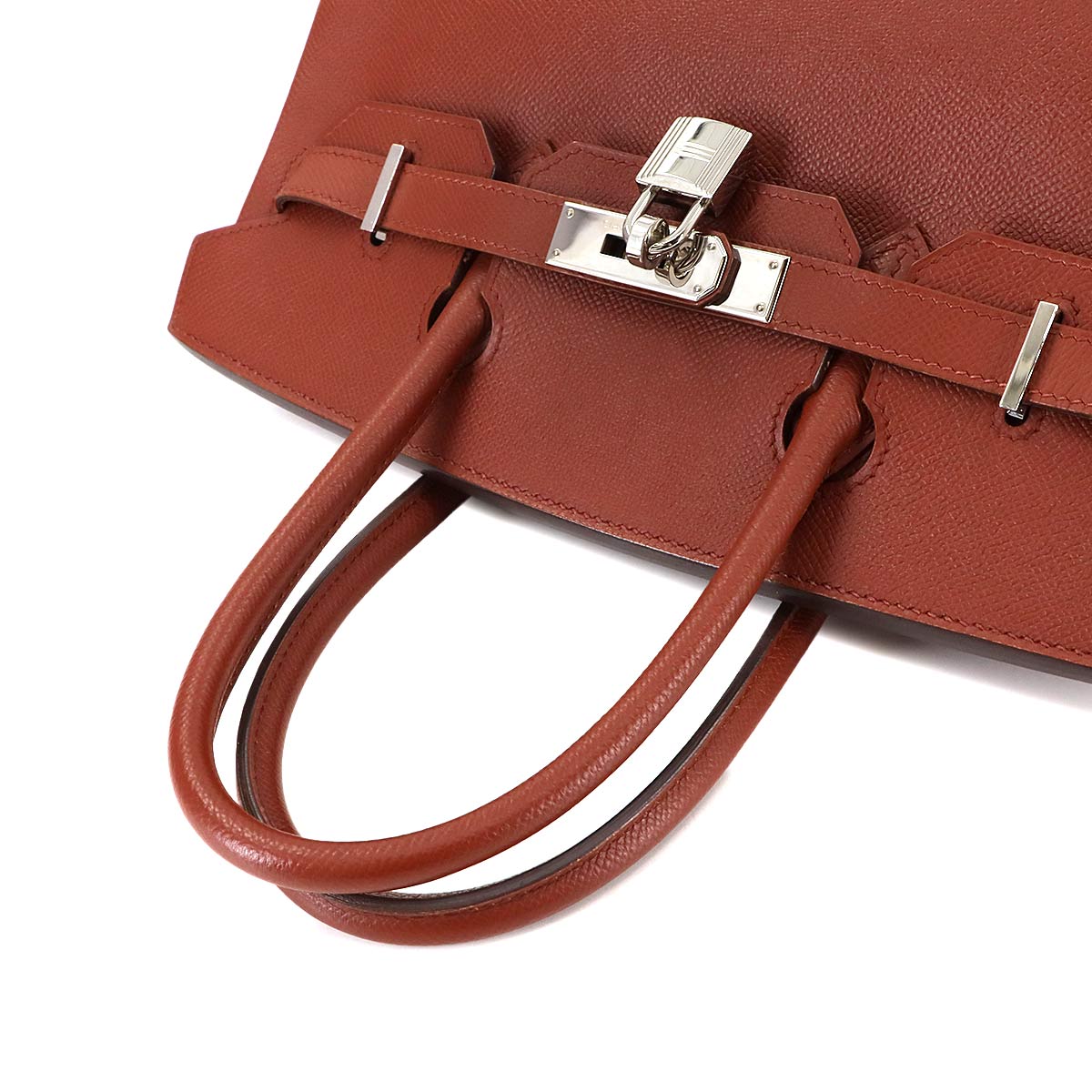 Birkin 30 Epsom Sienne Hand Bag Brown Purse