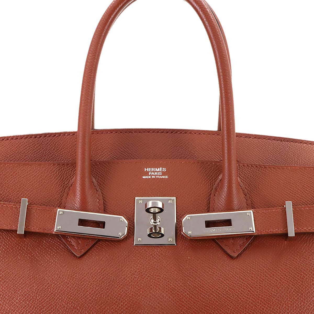 Birkin 30 Epsom Sienne Hand Bag Brown Purse