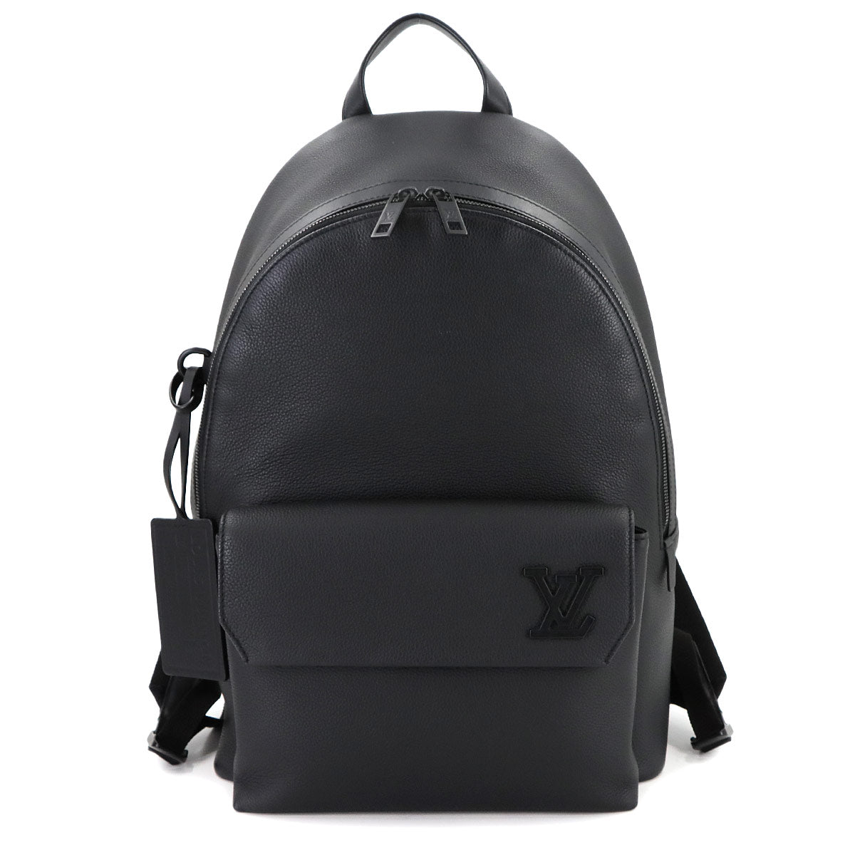 Aerogram Takeoff Backpack Leather Black M57079 Purse
