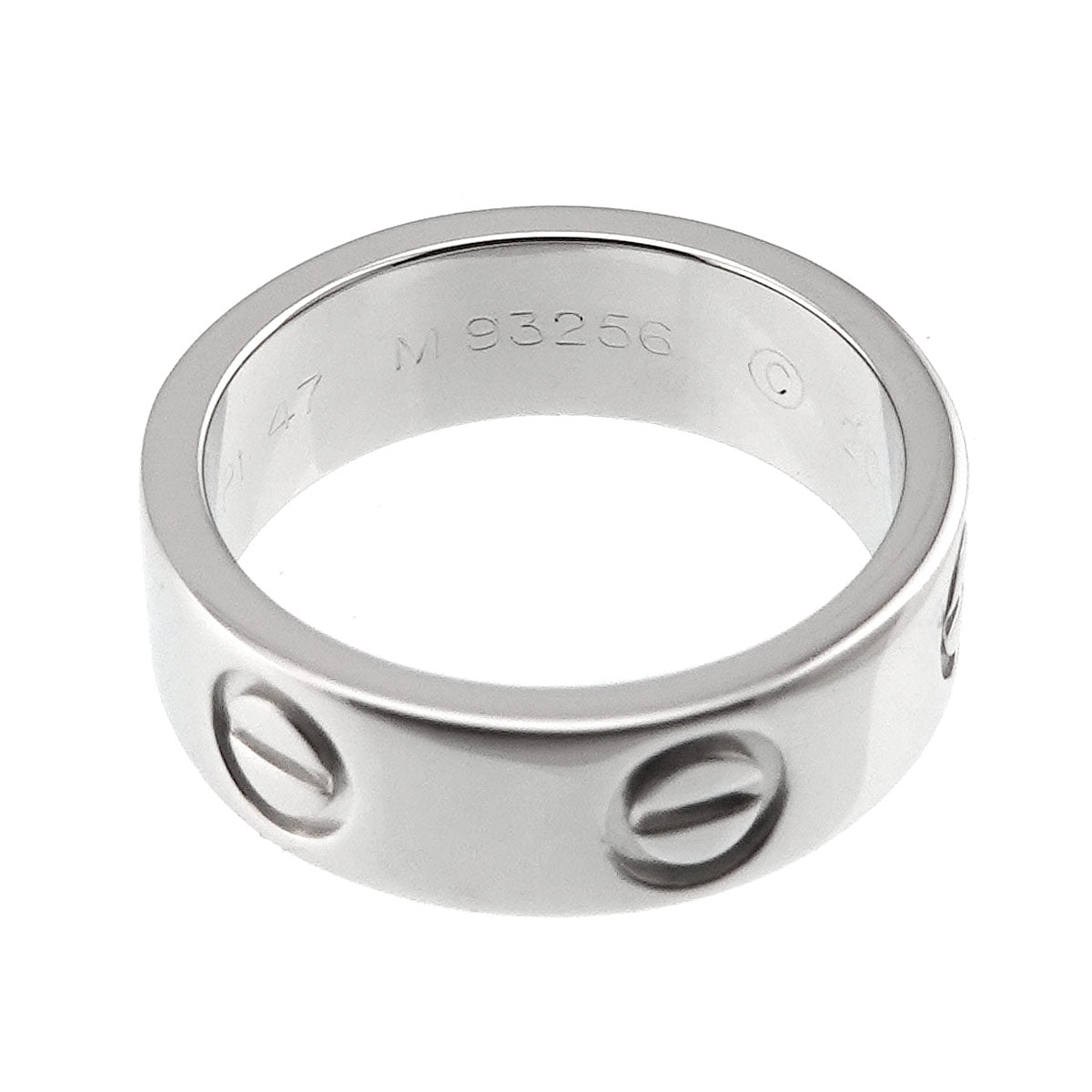 Love Ring Platinum size47 3.75-4(US)