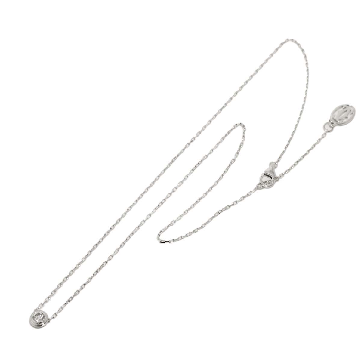 d Amour Diamond LM Necklace 18K WG 750