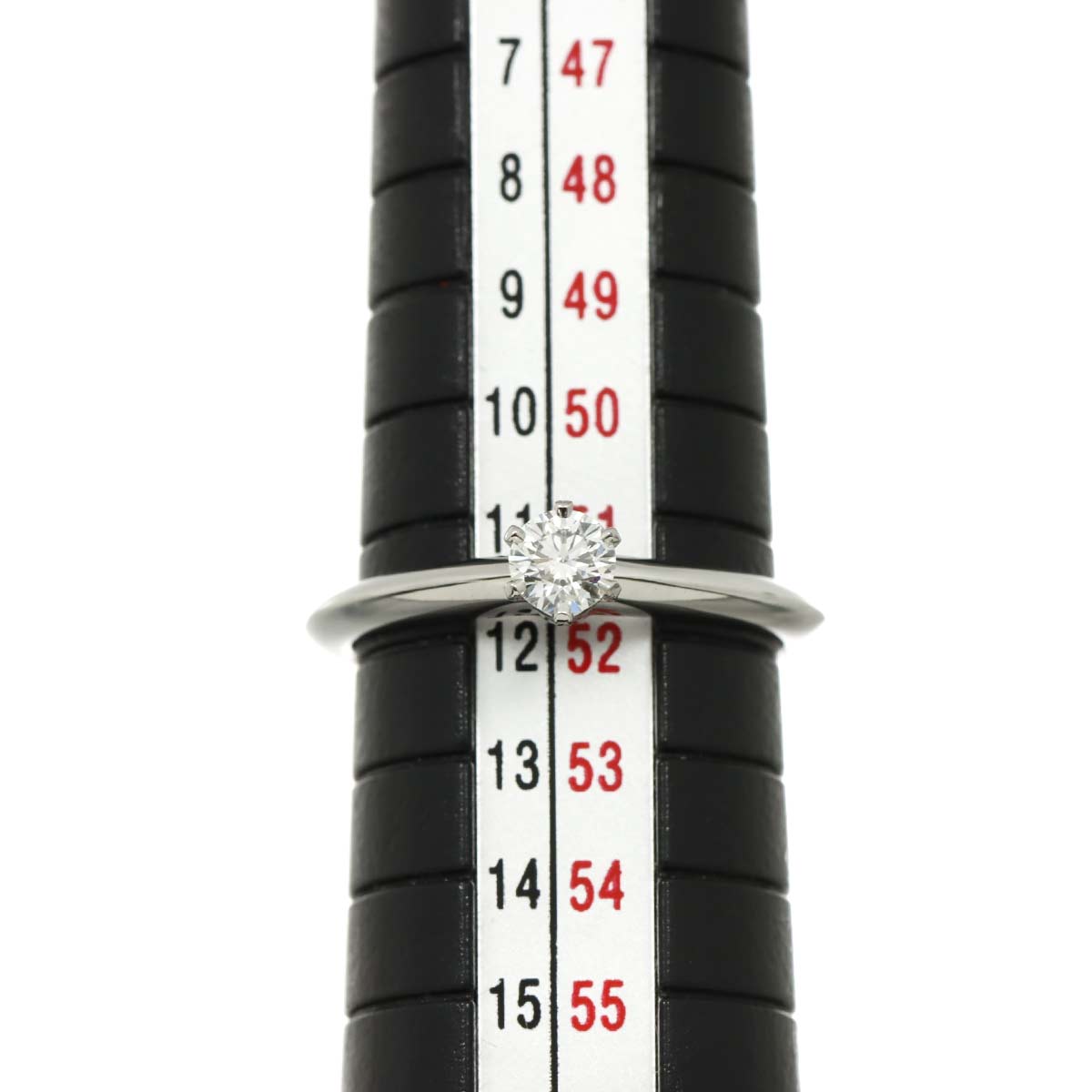Solitaire Diamond 0.24ct E/IF Ring Pt Size5.75-6(US)