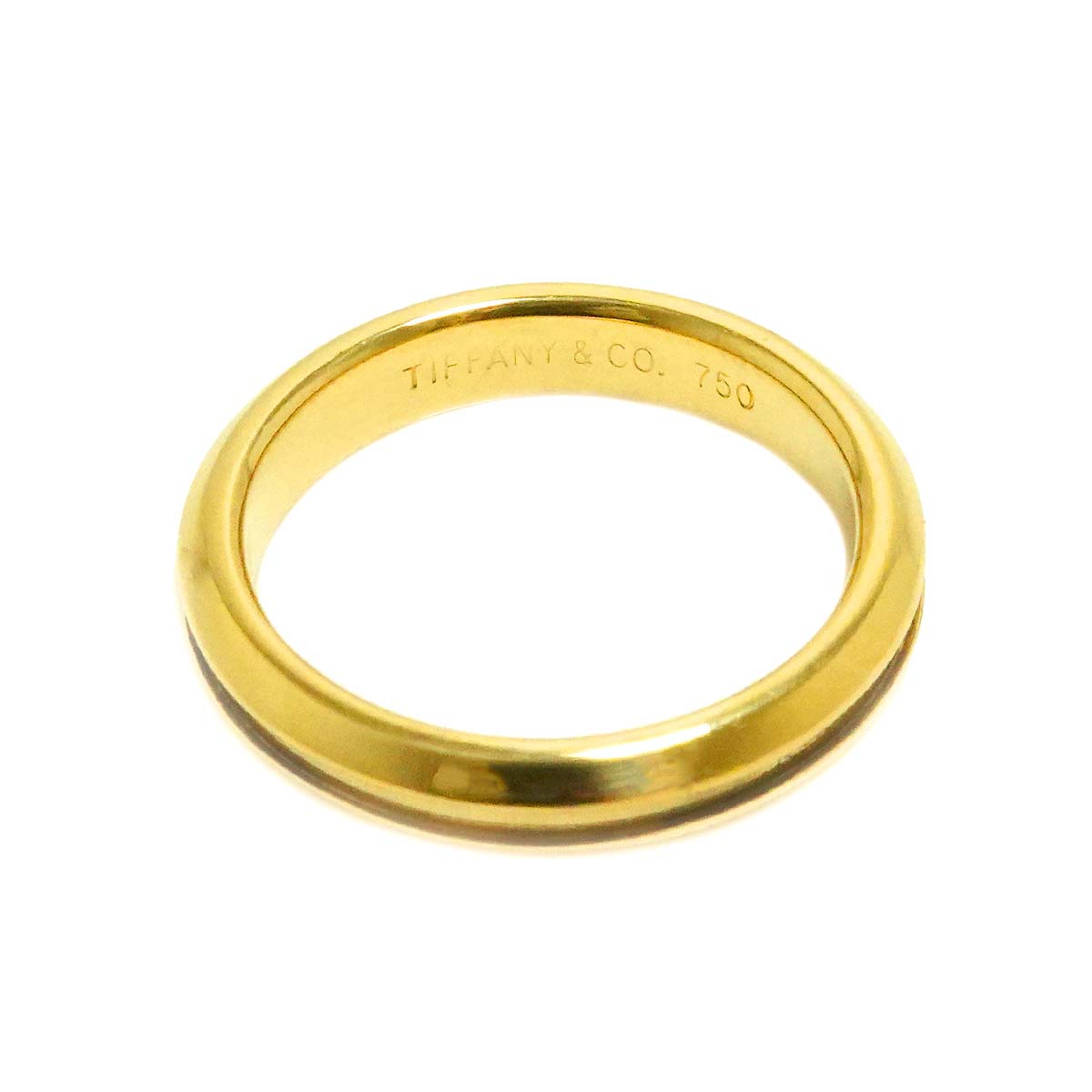 Ring 18K K18 YG 750 size4.5-4.75(US)