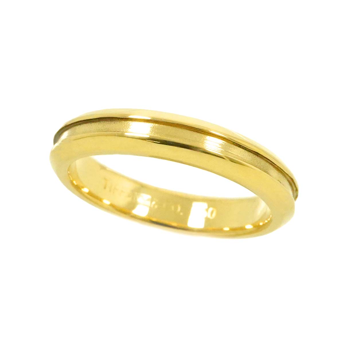 Ring 18K K18 YG 750 size4.5-4.75(US)
